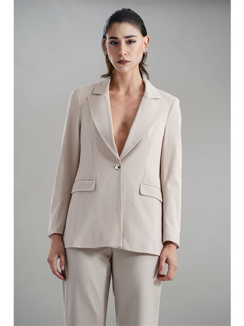 Giacca in microstrass CELYE | CE0031CASHAT