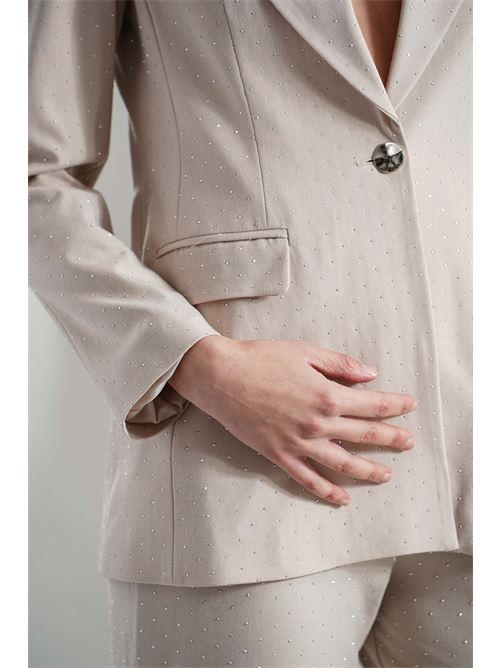 Giacca in microstrass CELYE | CE0031CASHAT