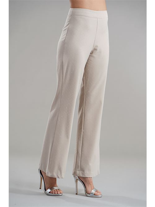 Pantalone in microstrass CELYE | CE0032CASHAT