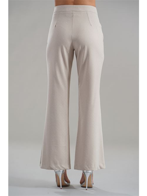 Pantalone in microstrass CELYE | CE0032CASHAT