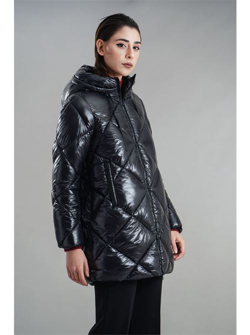 Piumino con cappuccio De Lamp | CWL308/NC5NERO