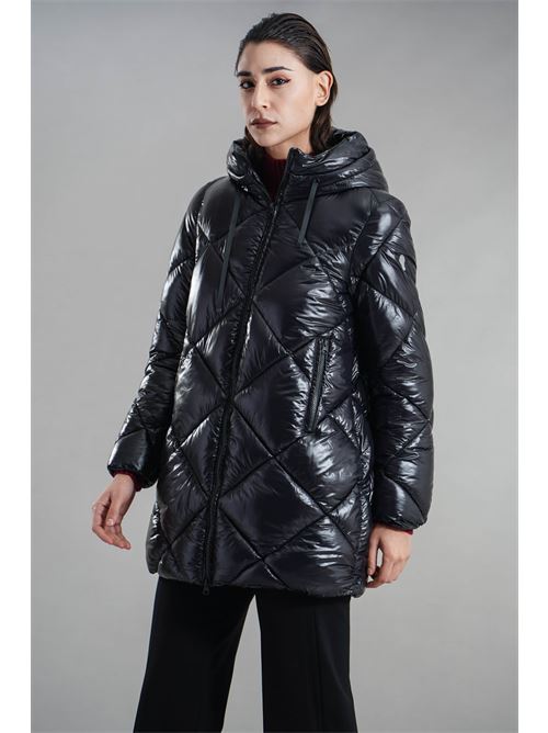 Piumino con cappuccio De Lamp | CWL308/NC5NERO