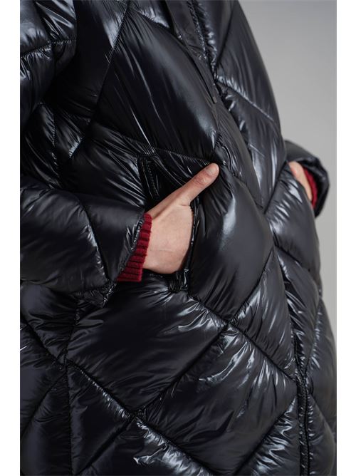 Piumino con cappuccio De Lamp | CWL308/NC5NERO