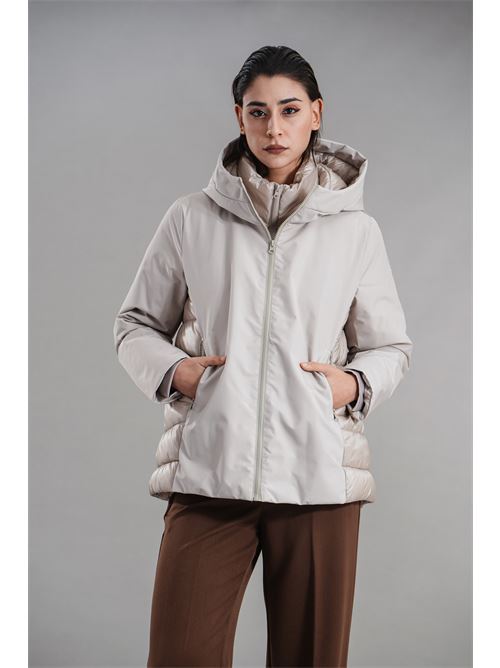 Piumino con cappuccio De Lamp | JWL641ICE