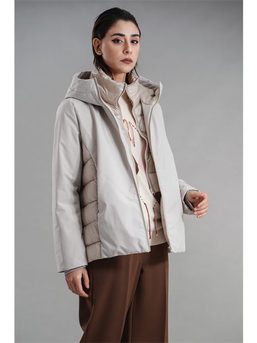 Piumino con cappuccio De Lamp | JWL641ICE