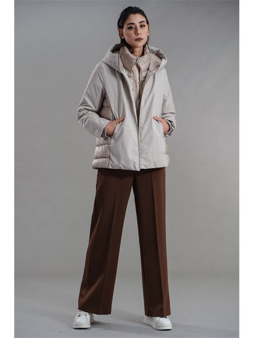 Piumino con cappuccio De Lamp | JWL641ICE