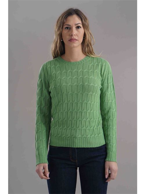 Maglia in lana merino's Gotha | F49VERDE