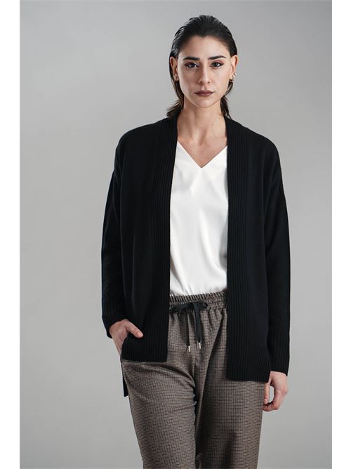 Cardigan in lana merino Grandi Francesco | 250235NERO