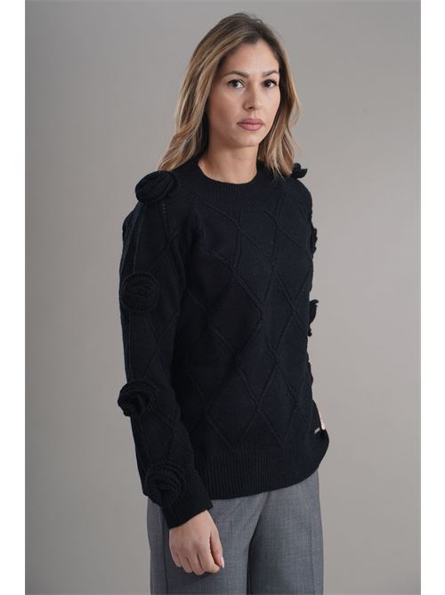 Maglia con applicazioni LAFTY.LIE | 29V161NERO