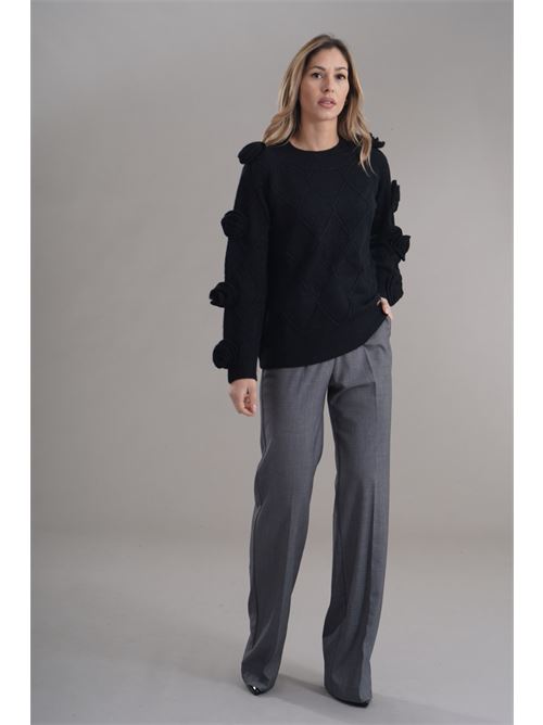 Maglia con applicazioni LAFTY.LIE | 29V161NERO