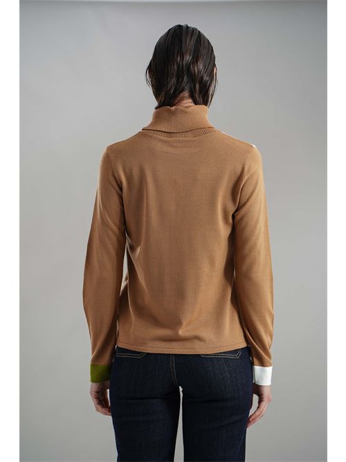 Maglia in misto lana Love To Love by Gai Mattiolo | LV1991CAMMELLO