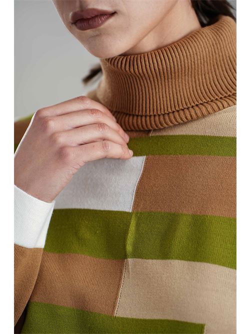 Maglia in misto lana Love To Love by Gai Mattiolo | LV1991CAMMELLO