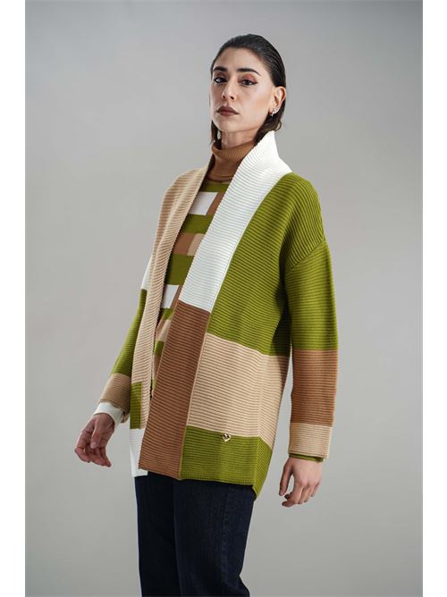 Cardigan misto lana Love To Love by Gai Mattiolo | LV1992CAMMELLO