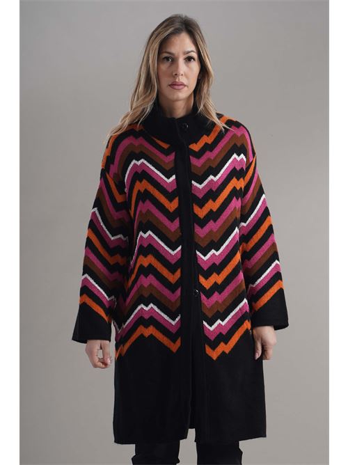 Cardigan in misto lana Love To Love by Gai Mattiolo | LV2003NERO