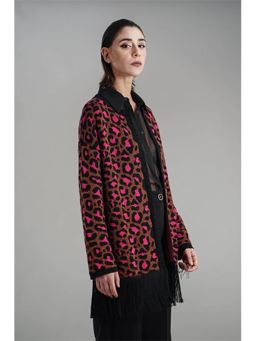 Cardigan con frange Love To Love by Gai Mattiolo | LV2018FANTASIA