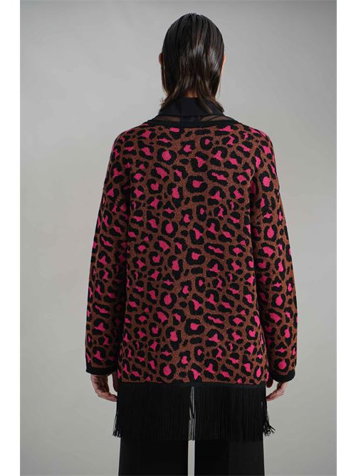 Cardigan con frange Love To Love by Gai Mattiolo | LV2018FANTASIA