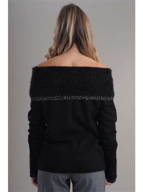 Maglia in misto lana Love To Love by Gai Mattiolo | LV2024NERO