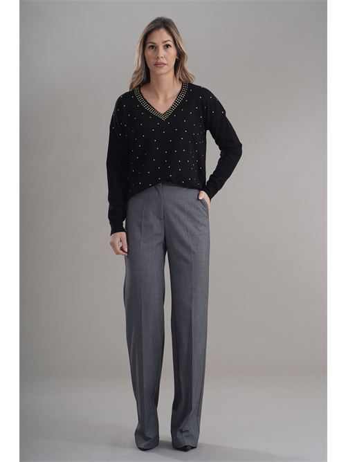 Maglia in viscosa Love To Love by Gai Mattiolo | LV2047NERO