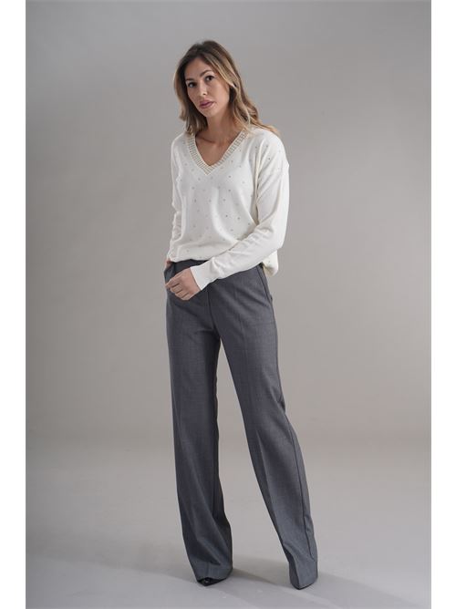 Maglia in viscosa Love To Love by Gai Mattiolo | LV2047PANNA