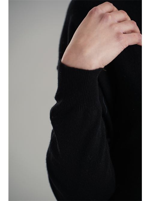 Cardigan in misto cashmere Love To Love by Gai Mattiolo | LV2053NERO