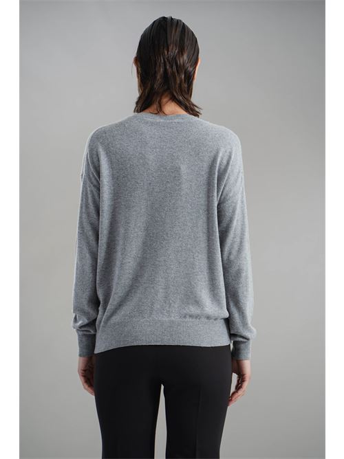 Maglia in misto cashmere Love To Love by Gai Mattiolo | LV2054GRIGIO