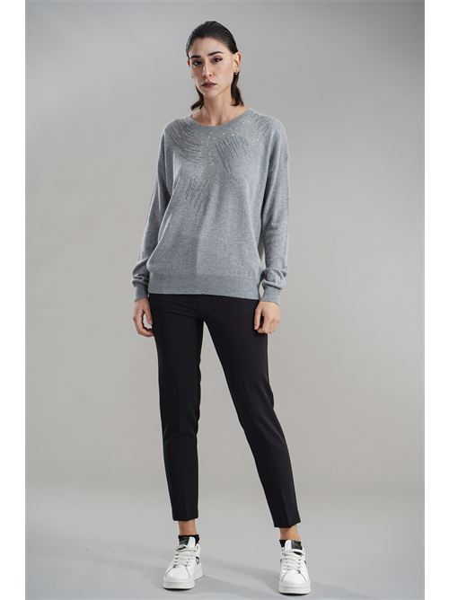 Maglia in misto cashmere Love To Love by Gai Mattiolo | LV2054GRIGIO