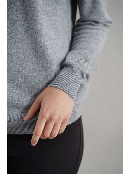 Maglia in misto cashmere Love To Love by Gai Mattiolo | LV2054GRIGIO