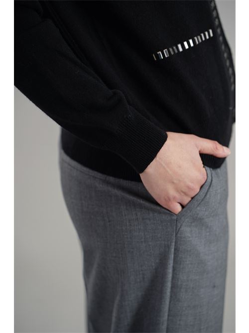 Cardigan in misto cashmere Love To Love by Gai Mattiolo | LV2067NERO