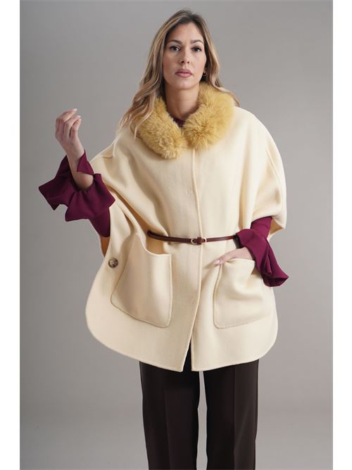 Mantella in misto lana Nitia | CN023GIALLO