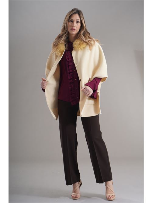 Mantella in misto lana Nitia | CN023GIALLO