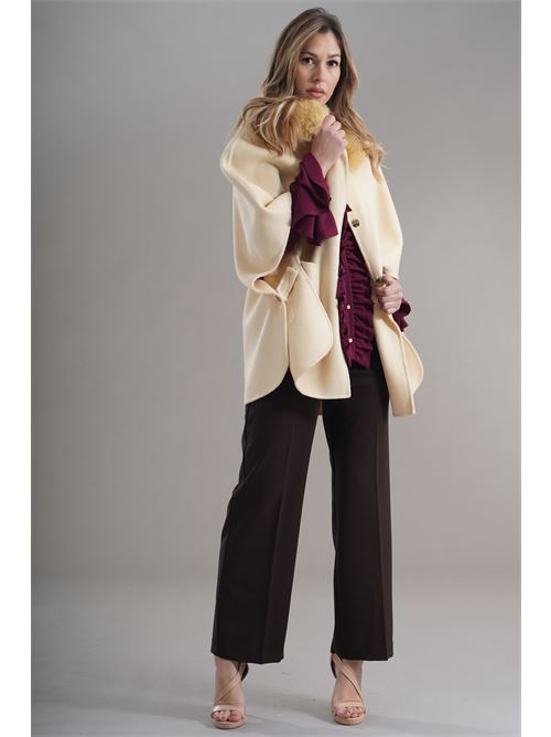 Mantella in misto lana Nitia | CN023GIALLO