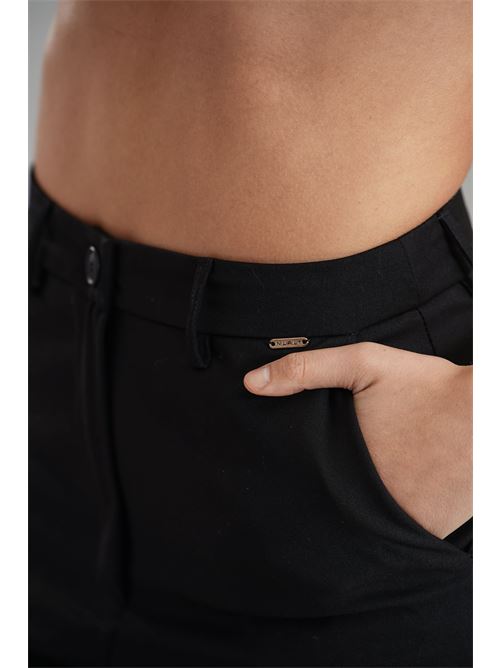 Pantalone palazzo Nualy | I25N5410NERO