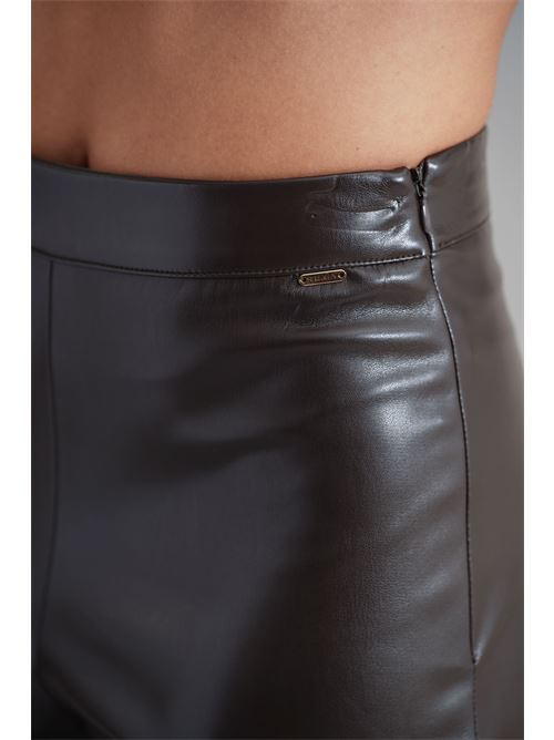 Pantalone in ecopelle Nualy | I25N5420MORO