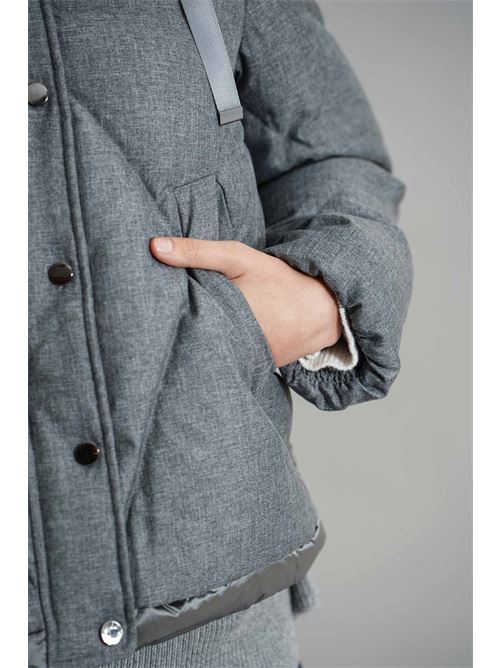 Piumino in piuma d'oca Patrizia Parma | TORINOGRIGIO