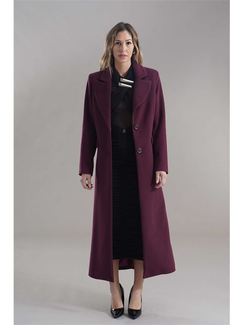 Cappotto monopetto The First | 1902BORDO