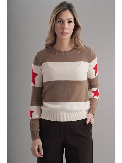 Maglia in misto lana Try Me | 5034MOU/MILK