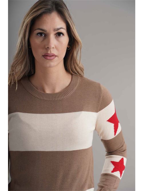 Maglia in misto lana Try Me | 5034MOU/MILK