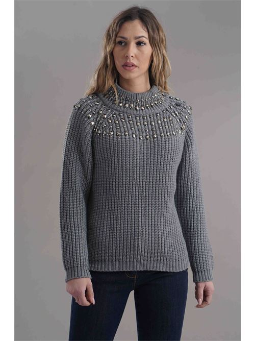 Maglia con strass Try Me | 5048GREU