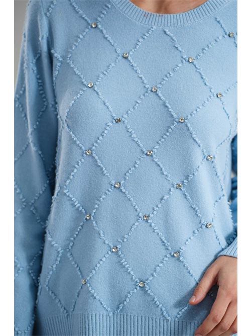 Maglia in viscosa Z.O.E. | 27B205AZZURRO