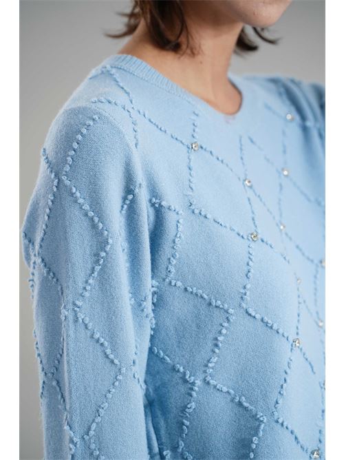 Maglia in viscosa Z.O.E. | 27B205AZZURRO