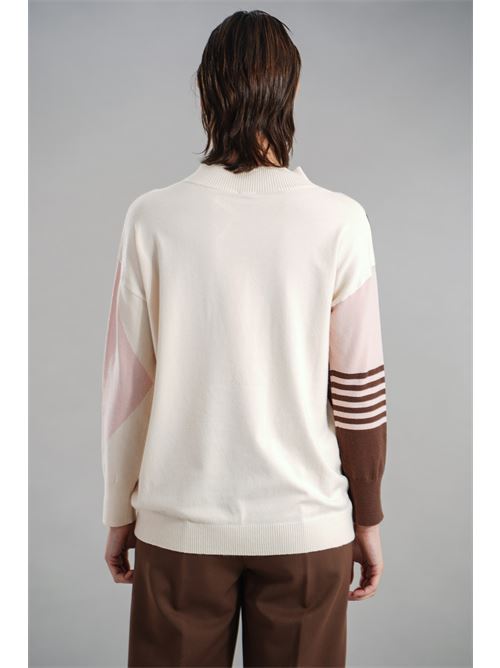Maglia in viscosa Z.O.E. | 97B167CIOCCOLATO/CIPRIA