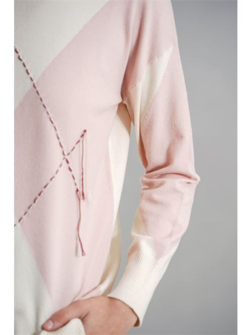 Maglia in viscosa Z.O.E. | 97B167CIOCCOLATO/CIPRIA