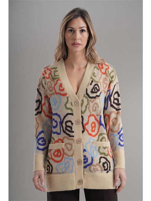 Cardigan fantasia zooe | 75V802BEIGE