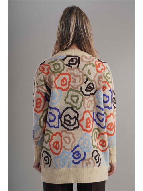 Cardigan fantasia zooe | 75V802BEIGE