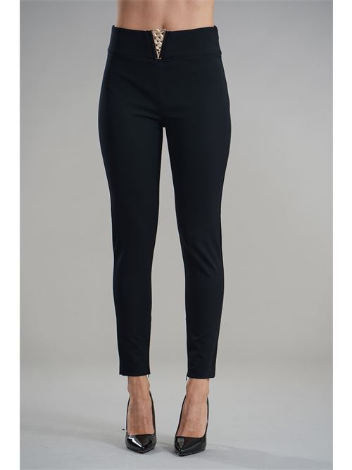 Pantalone elastico Babylon | S00563NERO