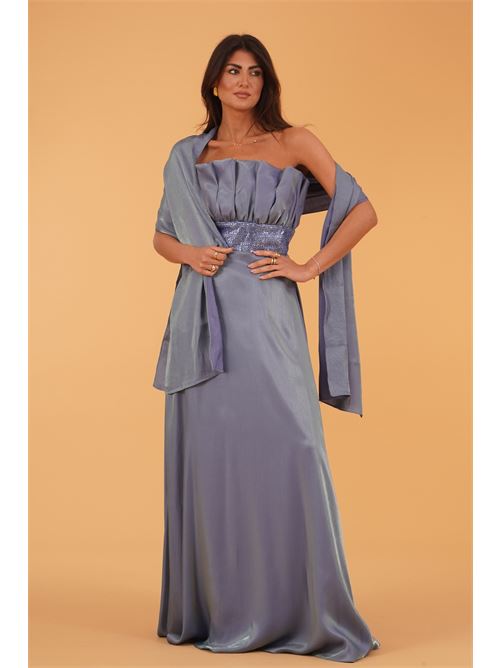 Stola in georgette Allure Evening | A4853FINDIGO