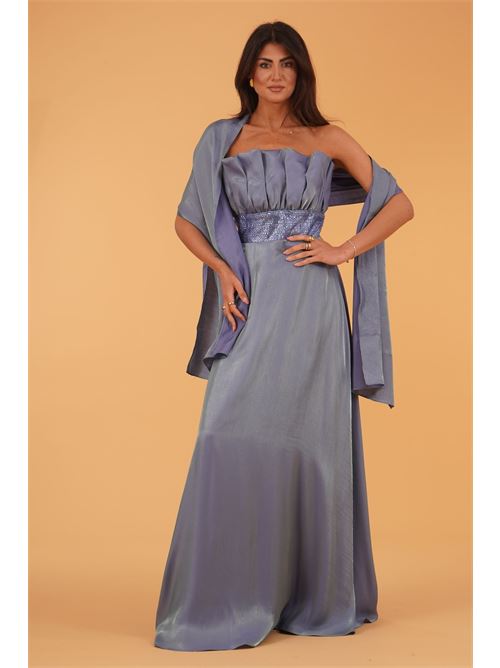 Stola in georgette Allure Evening | A4853FINDIGO