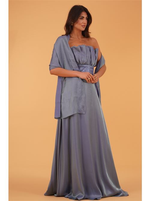 Stola in georgette Allure Evening | A4853FINDIGO