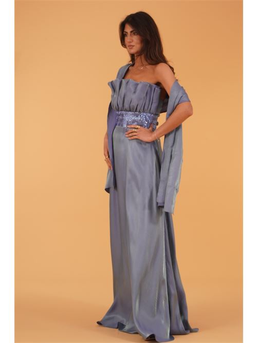 Stola in georgette Allure Evening | A4853FINDIGO