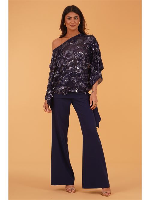 Completo casacca con pantalone Allure Evening | A4856NAVY